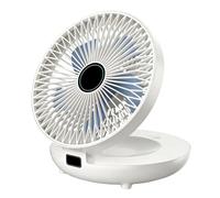 Petit ventilateur de bureau, refroidissement pliable à montage mural oscill