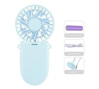 Petit ventilateur électrique pliable à col suspendu, Portable, créatif, étudiant, dortoir, sport, extérieur, USB, nouveau