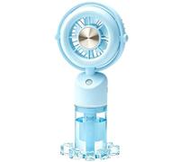 Petit ventilateur portable rechargeable par USB | Ventilateurs électriques avec réservoir d'eau pour intérieur ou extérieur, bureau, gym, marche, camping, exercice, plage