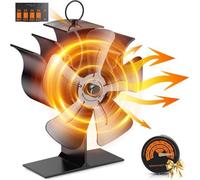 Petit ventilateur silencieux pour poêle à bois ou cheminée