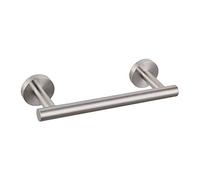Petite Barre Porte-Serviettes de Cuisine en Acier Inoxydable brossé de 22,9 cm pour Armoire, Porte-Serviettes Mural, Organisateur de Salle de Bain