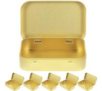 Petite Boîte à Bonbons avec Couvercle Articulé Rectangulaire | Surface Lisse et Bords Arrondis, Format Portable pour Présents, Perles Créatives, Loisirs Manuels, Maison, Célébration
