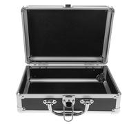 Petite Boîte à Outils en Alliage D’aluminium avec Serrure Sûre, Poignée | Grosse Capacité, Intérieur Spacieux, Design Portable, Usage Maison et Extérieur, Noir, Style Moderne Élégant
