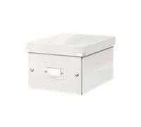 Petite Boîte de rangement en Carton A5+ avec couvercle - Blanc