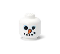 Petite boîte de rangement Tête de bonhomme de neige