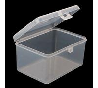 Petite Boîte De Rangement Transparente, Boîte De Rangement Pour Cartes, Étui De Rangement Pour Puces, Organisateur De Bijoux, Livraison Directe