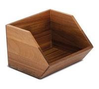 Petite Boîte en Bois Empilable 17,5 x 17 cm pour Buffet