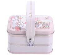 Petite Boîte en Fer-blanc avec Couvercle, Simple et Classique pour Biscuits | Tinplate, Forme Boîte Rectangulaire, pour Bonbons, Usage Boutiques