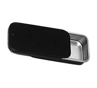 Petite boîte en métal, Boîte en métal avec couvercle, petite boîte de rangement rectangulaire multicolore, plusieurs tailles, 12 pièces(A5-8X3.5X1.1cm)