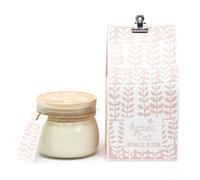 Petite bougie en pot Kilner - Fleur japonaise- Vendu par 1