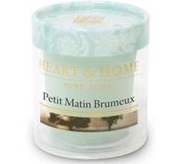 Petite bougie heart and home matin brumeux Multicolore G