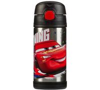 Thermos Gourde isotherme FUNTAINER BOTTLE Disney Cars 0,35 l inox avec paille étanche