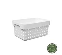 Petite Corbeille Elégante en plastique S - Blanc