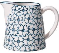 Petite cruche en céramique bleue, 250 ml, Ø 8,5 cm
