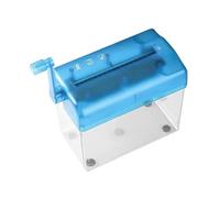 Petite déchiqueteuse - Machine de découpe manuelle compacte pour bureau | Design pratique pour un papier de coupe manuel facile, gestion des documents de bureau et déchet