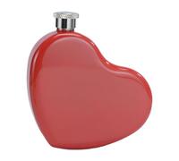Petite flasque épaisse en forme de cœur - 130 ml - Anti-fuite