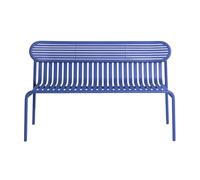 Petite Friture - Banc avec dossier Bleu