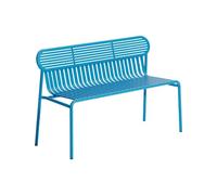 Petite Friture - Banc avec dossier Bleu