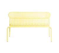 Petite Friture - Banc avec dossier Jaune