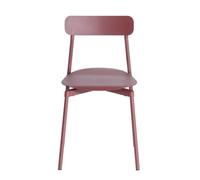 Chaise de salle à manger FROMME Brun rouge