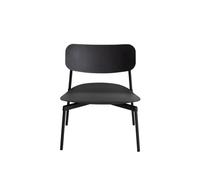 Petite Friture - Fauteuil bas empilable Noir
