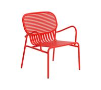 Petite Friture - Fauteuil bas empilable Rouge