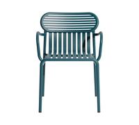 Petite Friture - Fauteuil bridge empilable Bleu