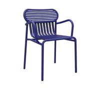 Petite Friture - Fauteuil bridge empilable Bleu