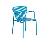 Petite Friture - Fauteuil bridge empilable Bleu