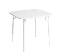 Petite Friture - Table carrée Blanc