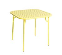Petite Friture - Table carrée Jaune
