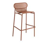 Petite Friture - Tabouret haut empilable Marron