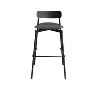 Petite Friture - Tabouret haut empilable Noir