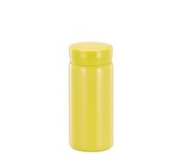 Petite Gourde Isotherme Inox - Bouteille d’Eau Cute, Bouteille Isotherme Compacte Étanche, Maintien 6 h Chaud & 12 h Froid, Idéal Enfants & Adultes (Jaune 200 ml)
