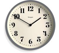 Petite horloge de cuisine ronde, style minimaliste, bleue