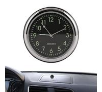 Petite horloge de tableau de bord de voiture avec minuteur de ventilation | Mini hygromètre pour voiture avec tampon adhésif pour tous les véhicules, maison, bateaux, camions, SUV, camping-cars