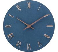 Petite horloge murale avec cadre noir