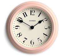 Petite horloge murale ronde, 23 cm, rose