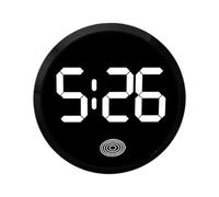 Petite horloge numérique de tableau de bord avec contrôle tactile pour | Horloge pour ventilation du véhicule pour voyage sur route, camion, SUV, van, camping-car, conduite, camping, déplacement