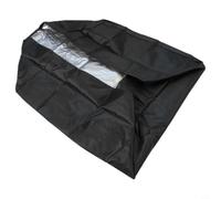 Petite housse de protection imperméable en tissu Oxford pour barbecue 57 x 48 x 23 cm résistant à la poussière pour patio jardin