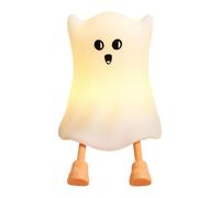 Petite lampe fantôme portable en silicone pour décoration de bureau