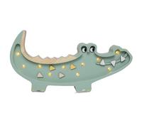 Petite lampe veilleuse crocodile kaki pa