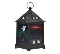 Petite lanterne d'Halloween sorcière fantôme maison hantée