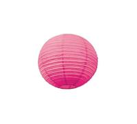 Petite Lanterne Japonaise Rose Bubble Gum, Lampion boule Papier, 15 cm, à suspendre - Unique