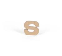 Petite lettre kraft s 8,5cm - Kraft