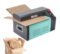 Petite machine à déchiqueteuse de papier en carton, 450 mm, coupe-bande d'emballage en nid d'abeille, interrupteur rotatif de 25 mm pour emballage express