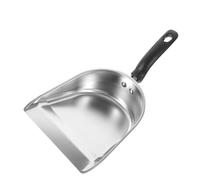 Petite Pelle à Poussière INOX, Résistante, à Main, Ménage Domestique | Acier Inoxydable et Bakélite, Finition Polie Fine, Polyvalente, Facile à Porter, Argenté, Usage Quotidien