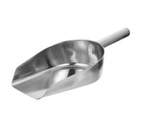 Petite Pelle Alimentaire en Acier Inoxydable, Ustensile Polyvalent 121 G | Bords Lisses et Surface Douce, Moulage Monobloc, pour Glaçons, Céréales, Soja, Farine et Frites
