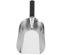 Petite Pelle de Jardin en Acier Inoxydable pour Pots et Compost | Lame Renforcée Carrée, Manche Ergonomique Antidérapant, Format Portable de 199g, au Balcon Pelouse