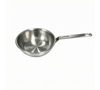 Petite Poêle En Inox Acier Inoxydable, Diamètre 12CM | Mini, Poêle Individuelle, Compacte, Ustensile, pour Cuisine